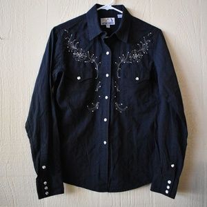 Panhandle Slim Fitted Western Long Sleeve Shirt